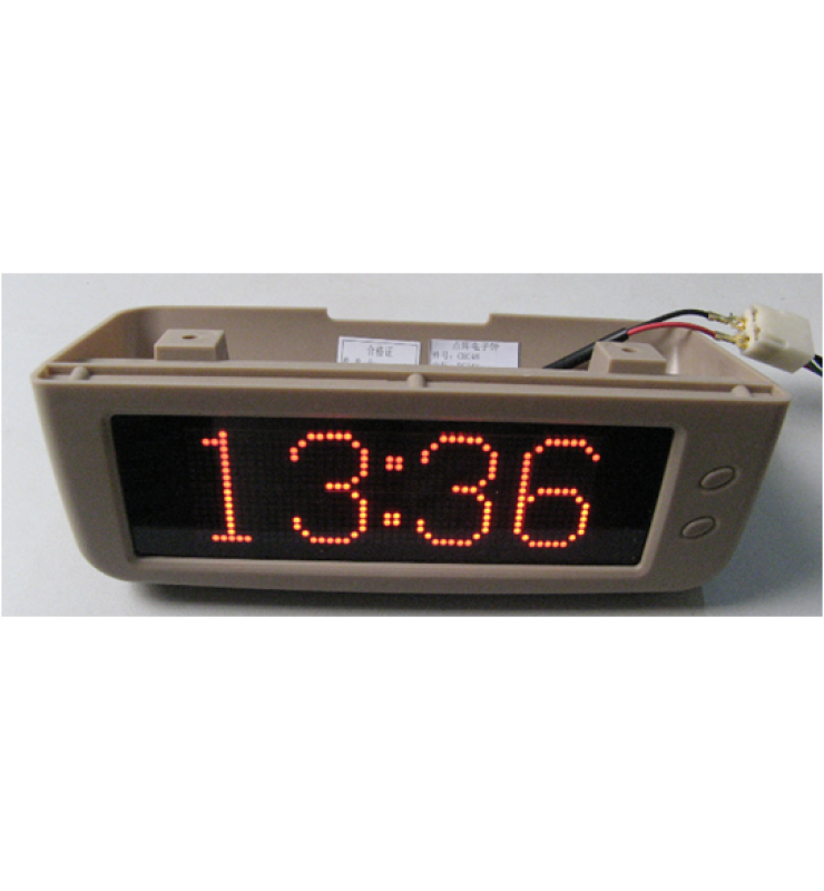 Roofing electronic clock